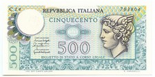 500 LIRE BIGLIETTO DI STATO