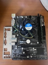 SCHEDA MADRE AS RockH81MDGS RAM KINGSTON 4GB CPU PENTIUM G3220 3GHZ + REGALO