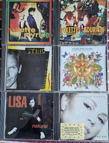Lotto musicali usati vario - cd,