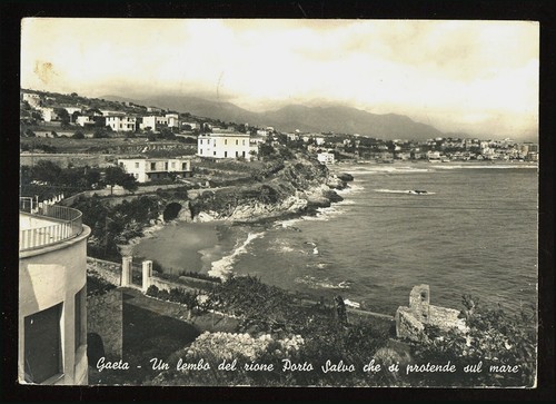 Cartolina gaeta lembo del - gaeta,