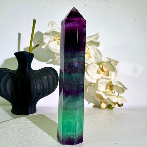 Colonna cristallo fluorite