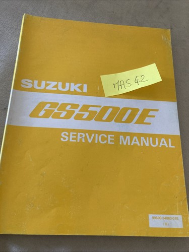 Suzuki gs500e 1989 - suzuki,