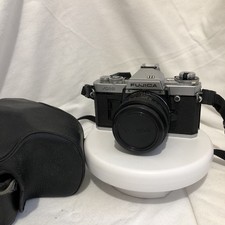 Fujica AX-3 fotocamera reflex manuale pellicola 35 mm con obiettivo X-Fujinon e custodia