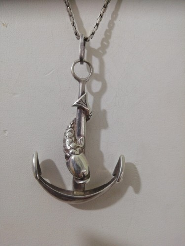 Collana con ciondolo àncora
