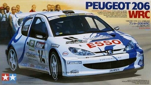 Tamiya 24221 24 peugeot - 1/24,
