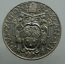 Citta' del Vaticano Pio XI RARO 50 Centesimi 1935 SPL