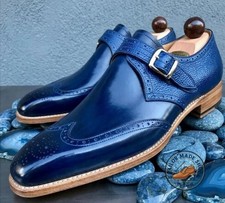 Scarpe da uomo in pelle fatte