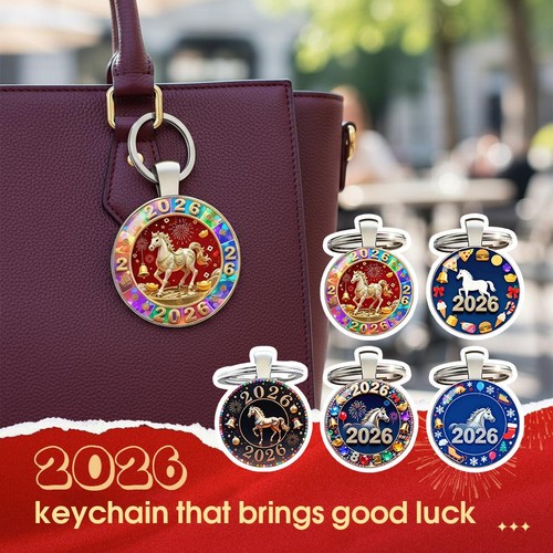 Horse keyring keychain - horse, keyring,