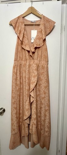 Abito zara midi avvolgente - zara,