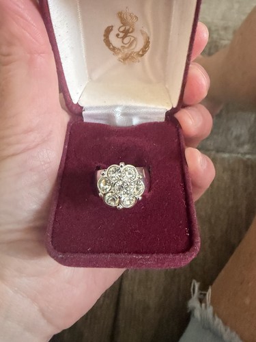 Anello dichiarazione floreale