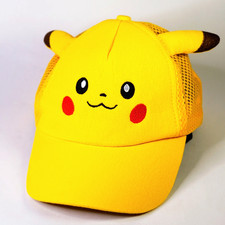 Pokemon Pikachu Cappellino Taglia Unica Regolabile Berretto Gorra charizard Eve