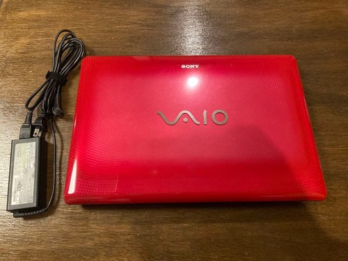 Sony vaio vpceb38fj laptop - vpceb38fj, red