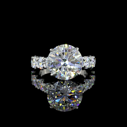 Anello fidanzamento aureola - anello,