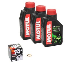 Honda SW-T 400 Silver Wing/ABS, anno 09-13 olio MOTUL 5100 + filtro olio K&N CROMO