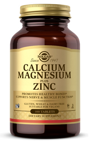 Calcio magnesio più - più, zinco