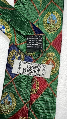 Cravatta versace 100 seta - versace, 100%