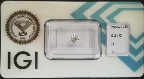 Diamante naturale certificato