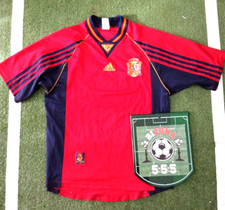 Spagna 1998 Football Shirt Adidas vintage Maglia Calcio M