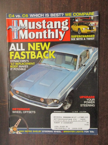 Mustang monthly magazine - mustang,