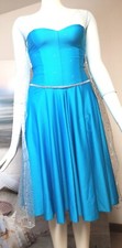 Abito Da Ballo Principessa azzurro  Turchese