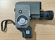 Cinepresa Vintage Canon C-8 Grip reflex zoom 8-2 custodia pelle Made in Japan