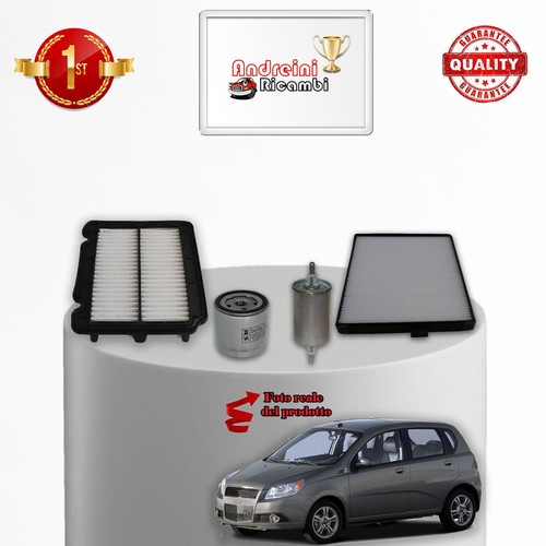 Kit tagliando filtri chevrolet - kit,