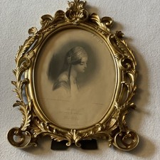 Antica incisione con cornice