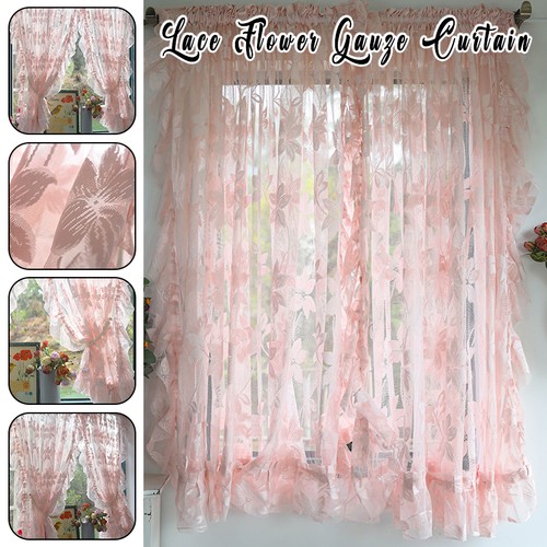 Nuova tenda fiori - , pizzo