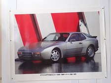 PORSCHE 944 S 2 MANIFESTO PUBBLICITARIO AFFICHES ORIGINALE 1989 (1)