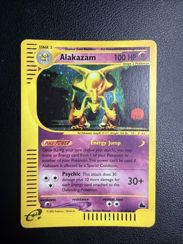 Pokemon alakazam holo - holo, h1/h32