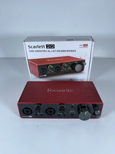 Focusrite scarlett 2i2 - focusrite,