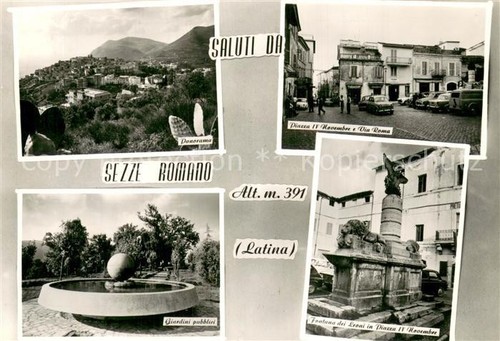 Sezze latina panorama piazza - latina,