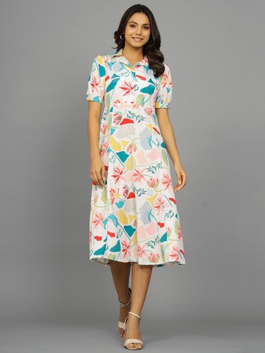 Donna rete vestito casual - donna,
