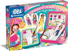 Idea - Fashion Designer, Lavagna Luminosa Creativa per Bambine 7+ Anni, Set Abbi
