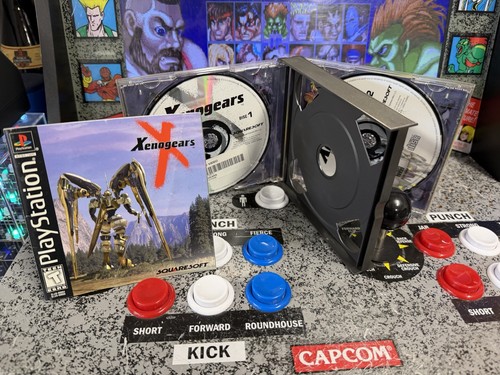 Ps1 playstation xenogears cib - ps1,