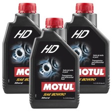 OLIO CAMBIO MOTUL HD 80W90 MINERALE LUBRIFICANTE TRASMISSIONI INGRANAGGI 3 LITRO