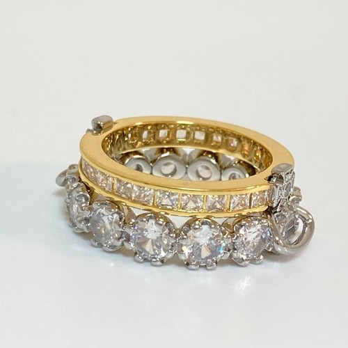 Anello combinazione argento - , e