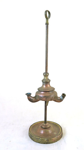Antica lampada olio - antica,