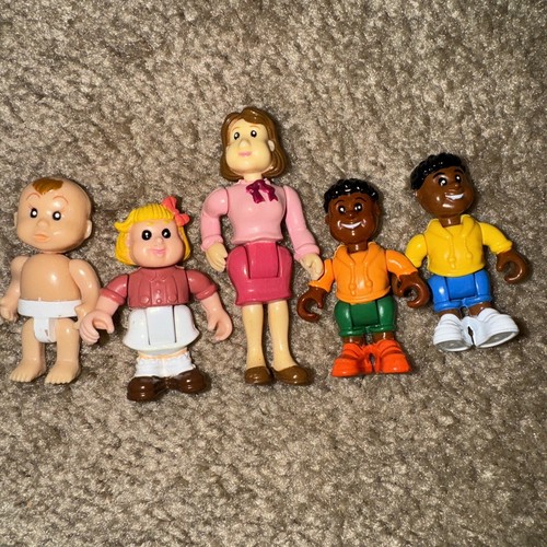 Lotto figurine casa bambole - lotto,
