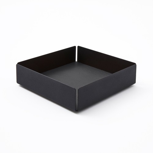 Svuotatasche acciaio nero - in,