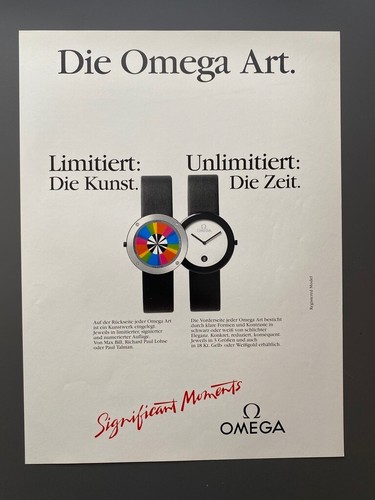 Omega art collection - omega, 1988