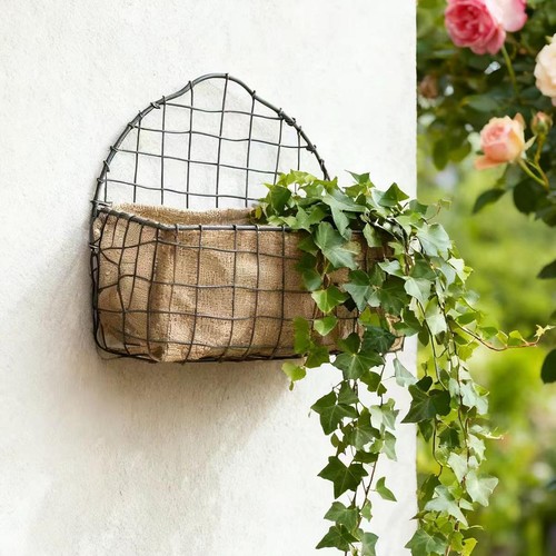 Panier suspendu fil fer - fil,