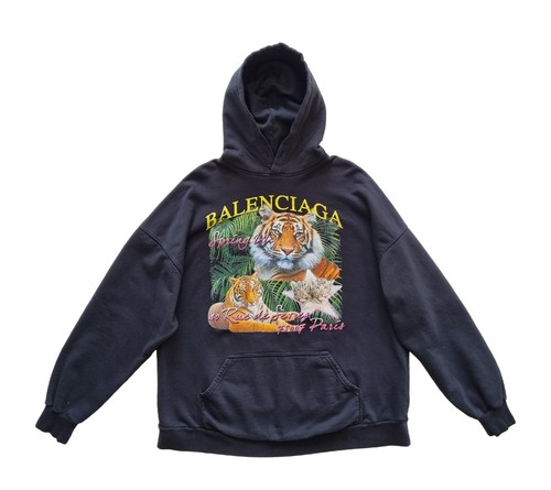 Balenciaga felpa con cappuccio - balenciaga,