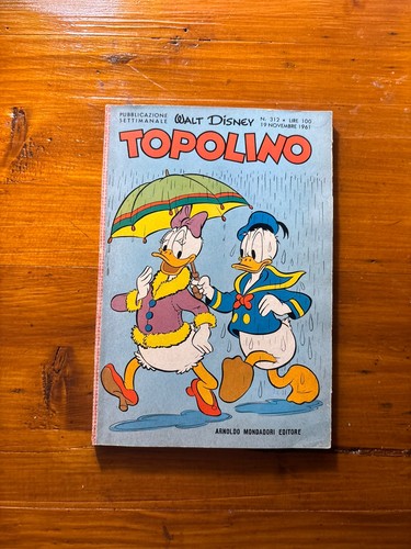 Topolino 312 con bollino e - topolino,