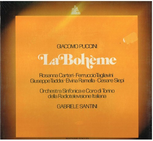 Puccini boheme santini - puccini:, /
