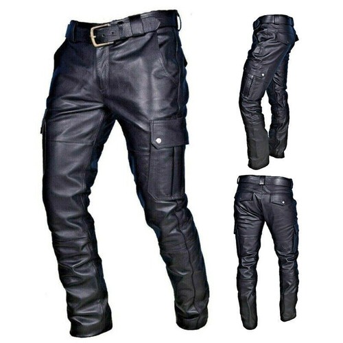 Pantalone uomo vera pelle