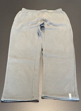 Domyos Decathlon Pantaloni Tuta Cotone Uomo Grigi Taglia M (Macchiati/Rovinati)