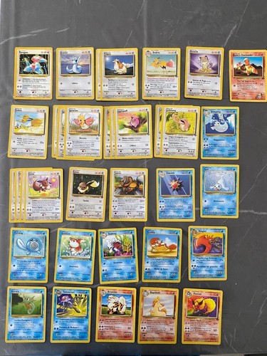 Lotto carte pokemon 1999 2000 - lotto,