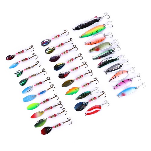 Lotto pezzi esche pesca - 30,