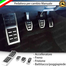SET PEDALIERA COPRIPEDALI COPRI PEDALI PER CAMBIO MANUALE AUDI A5 B8 8T